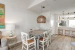 Dining for six 6 at Salty Moose Beach Club Condominiums